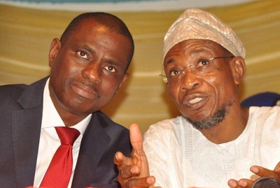 L-r:  Segun Ogunsanya, Chief Executive Officer & Managing Director, Airtel Nigeria,  and Ogbeni Rauf Aregbesola , Governor of Osun State, at the Nigerian Telecom Development Lecture (NITDEL), at the weekend  in Lagos